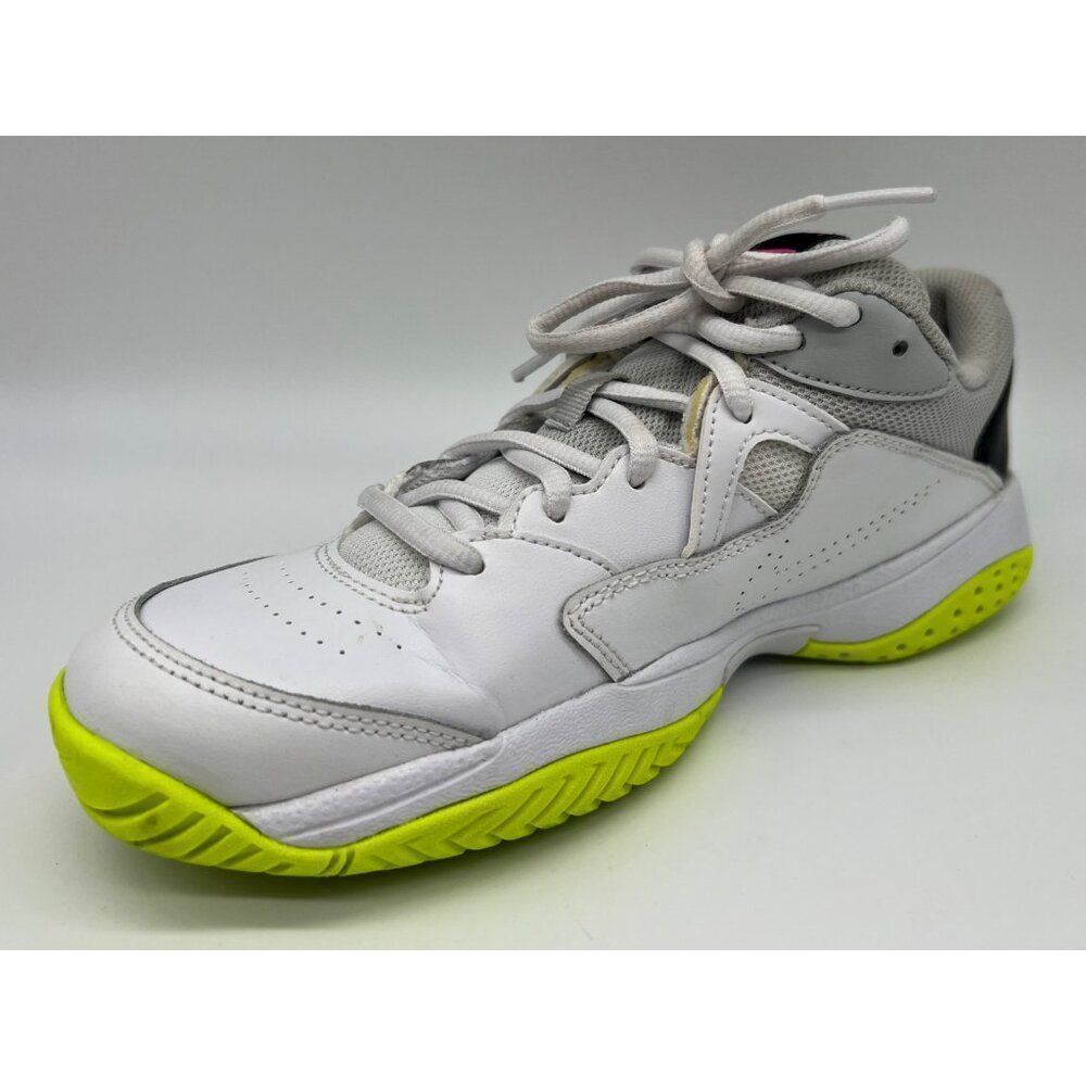 Nike Women Court Lite 2 'White Hot Lime' Size 8